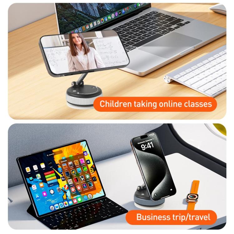 XZK103 Folding Vacuum Adsorption Magnetic Car Phone Holder