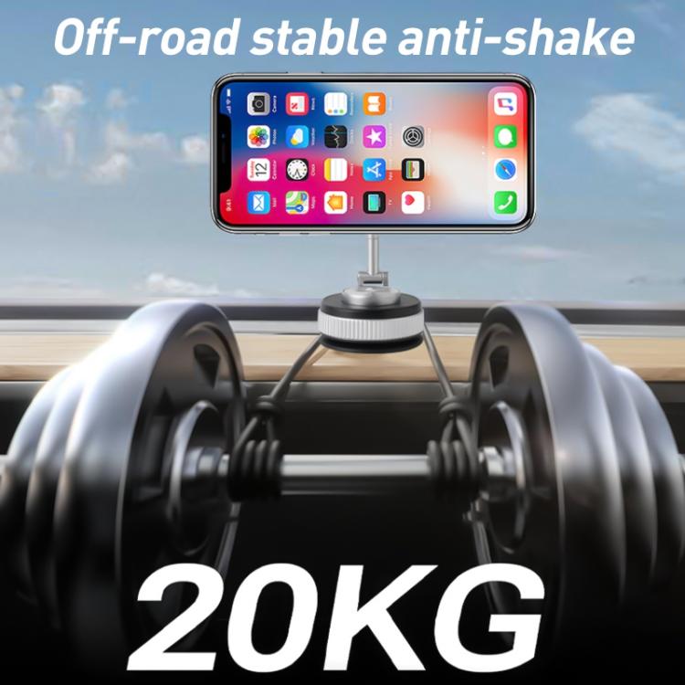 XZK104 2nd Generation Vacuum Adsorption Magnetic Folding Car Phone Holder