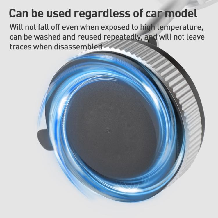 XZK104 2nd Generation Vacuum Adsorption Magnetic Folding Car Phone Holder