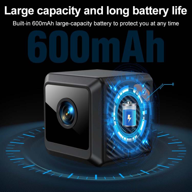 W02 HD Magnetic WiFi Smart Mini Camera Supports Motion Detection Infrared Night