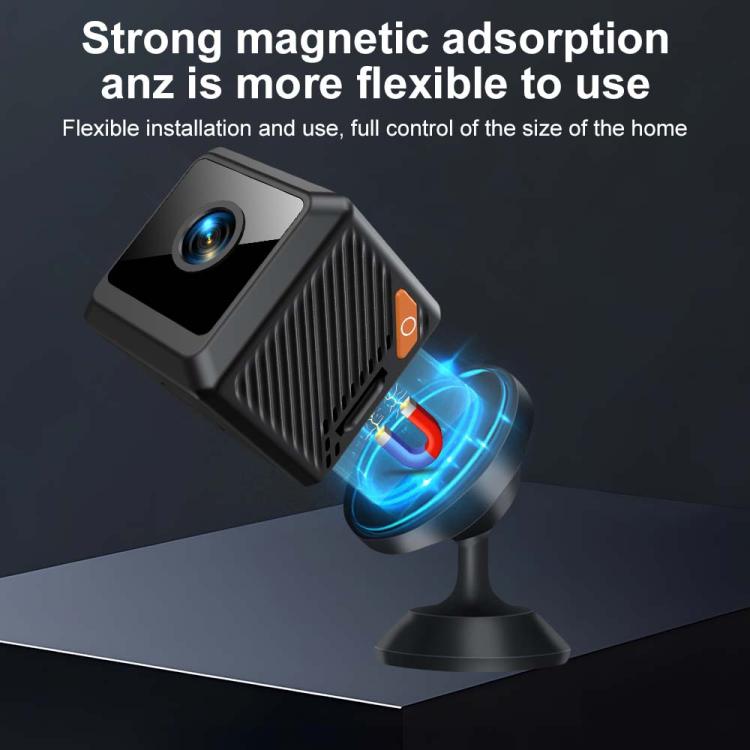 W02 HD Magnetic WiFi Smart Mini Camera Supports Motion Detection Infrared Night