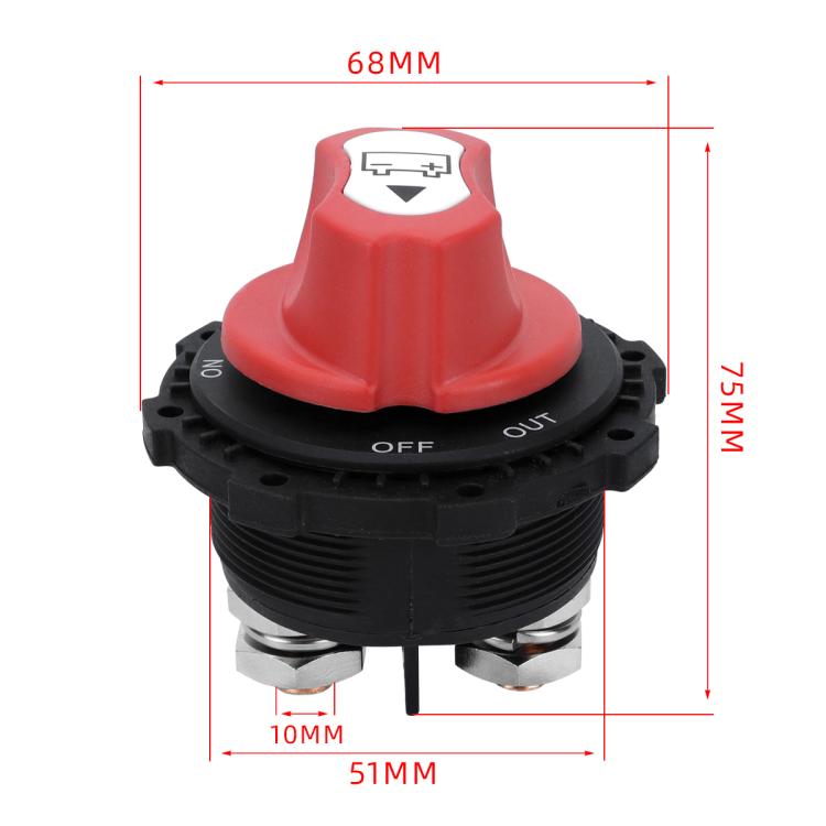 12-24V 300A Heavy-Duty DC Battery Disconnect Switch