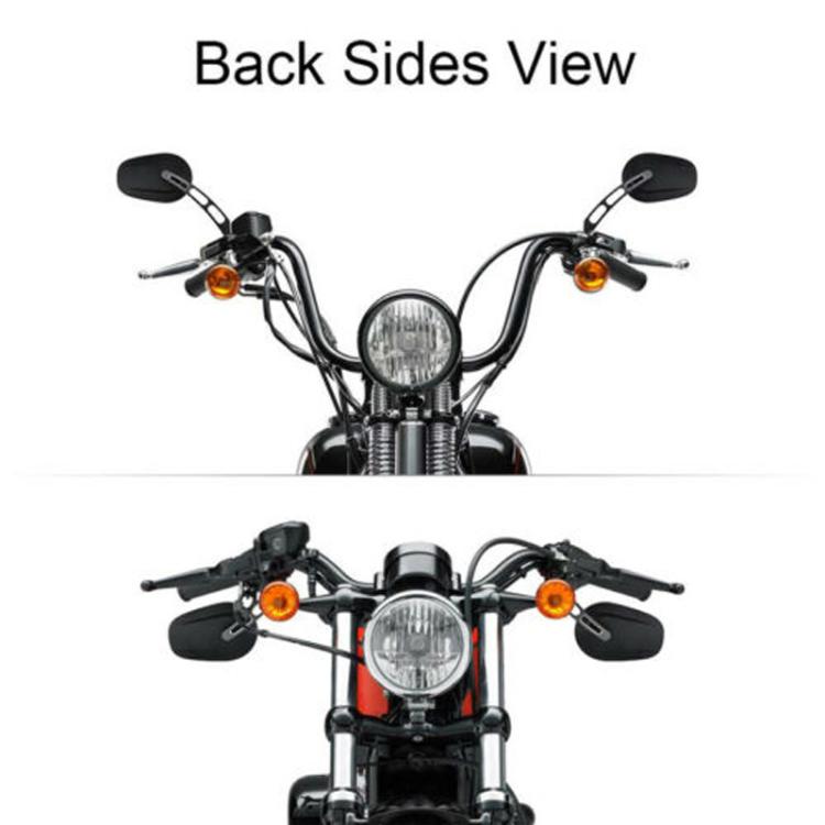 For Harley Davidson 2pcs/Set Motorcycle Modified Classic Retro Rearview Mirror Reversing Mirror
