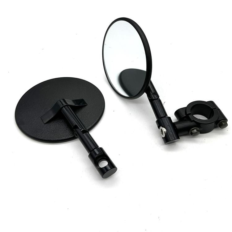 Universal ATV Round Foldable Rearview Mirror Reflective Mirror