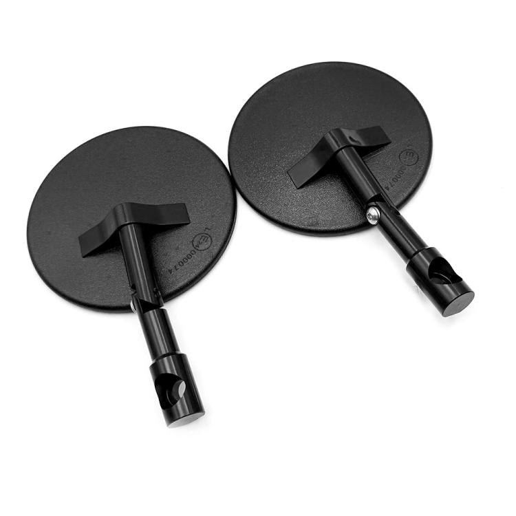 Universal ATV Round Foldable Rearview Mirror Reflective Mirror