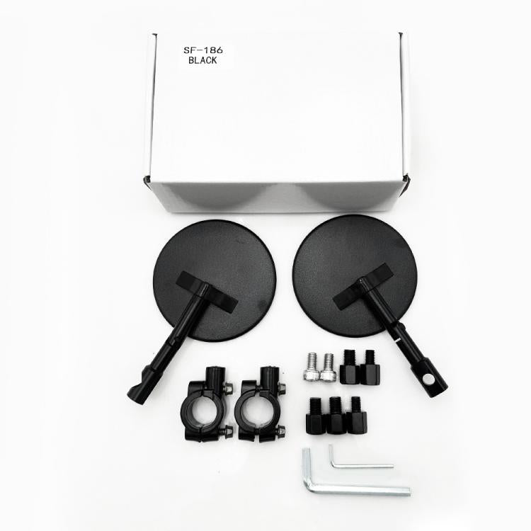 Universal ATV Round Foldable Rearview Mirror Reflective Mirror