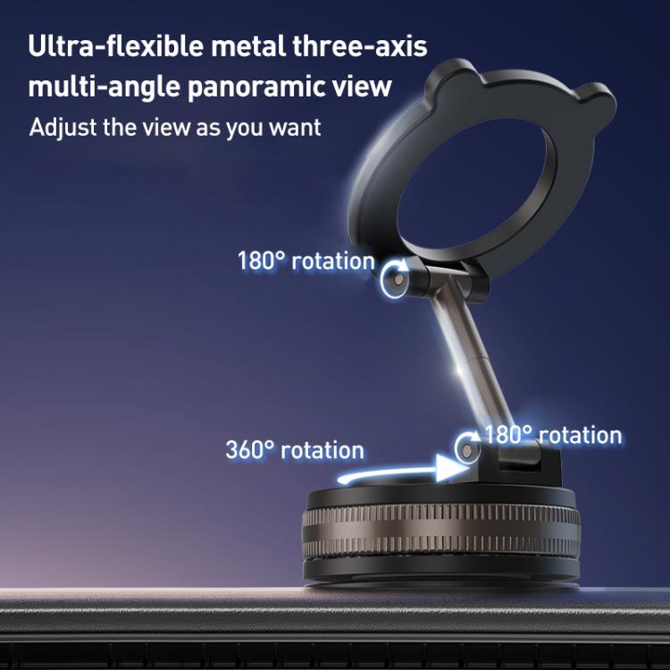 J33 Vacuum Adsorption Magnetic Car Phone Holder