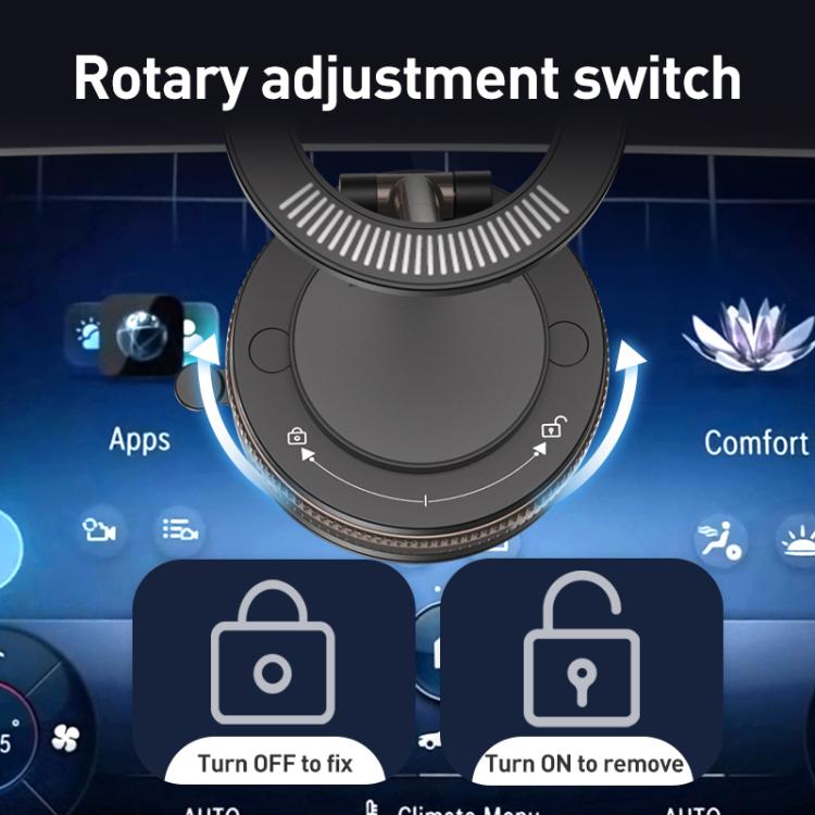 J33 Vacuum Adsorption Magnetic Car Phone Holder