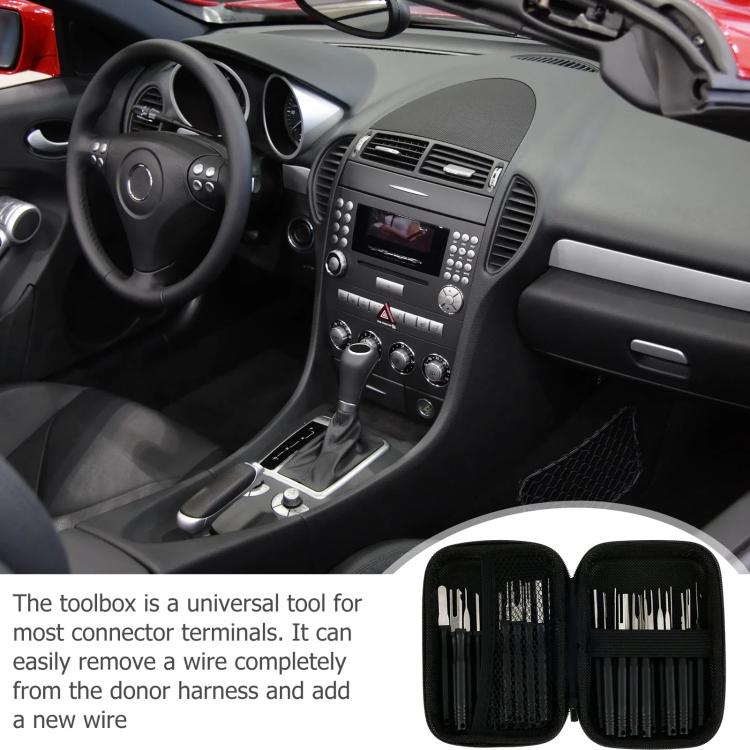 30pcs / Set Car Wire Harness Terminal Pin Removal Tool