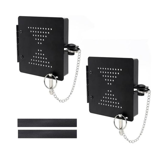 2pcs/Set RV Square Bumper Protective Cover RV Sewer Hose Cover Caps