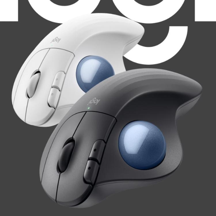 Logitech ERGO M575S Trackball Professional CAD Work Wireless Bluetooth Mouse