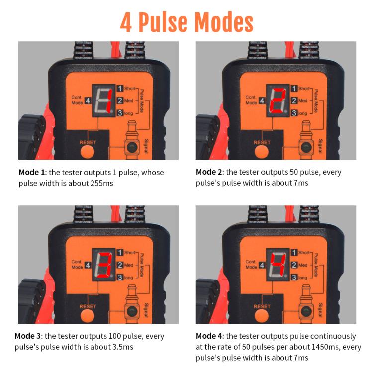 Vgate VT200 12V Car Injector Tester