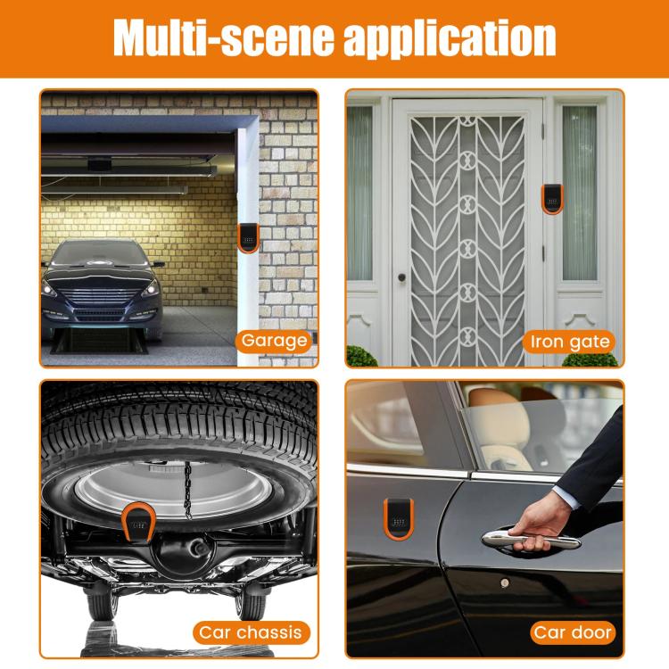 Car Magnetic Password Box Key Tool Storage Case