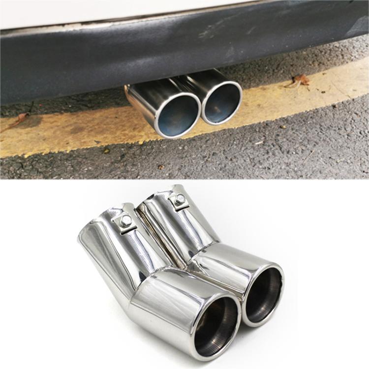 Car Modified Stainless Steel Exhaust Pipe Tail Throat