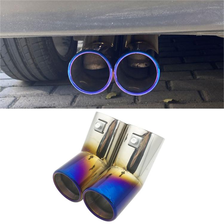 Car Modified Stainless Steel Exhaust Pipe Tail Throat