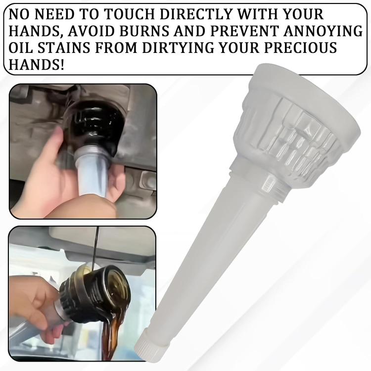 Car Oil Filter Removal Tool Universal Anti-scald Funnel