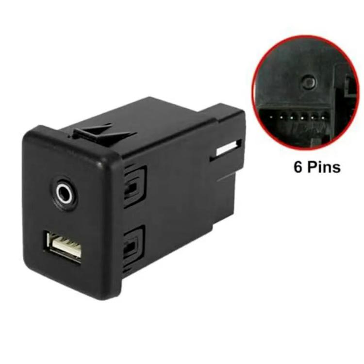 Car AUX & USB Socket Connector Switch for Chevrolet Cruze / Malibu / Regal 13599456 22875063 39087529