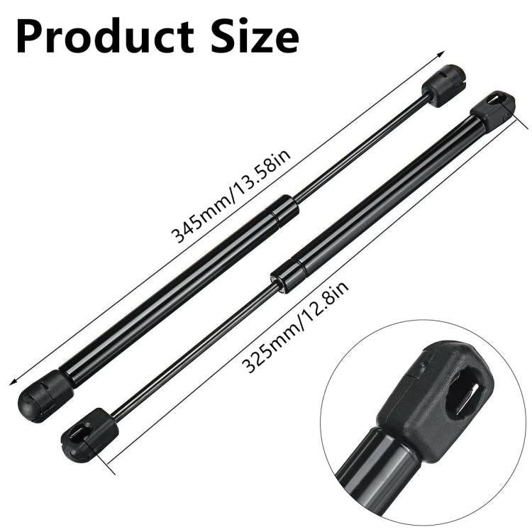 2pcs/Pack 325mm ARB Canopy Rear Window Glass Support Struts 1921VR