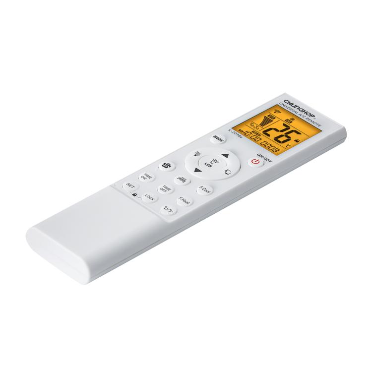 CHUNGHOP K-2098E Universal Air Conditioner Remote Control with Flashlight and LCD Backlight
