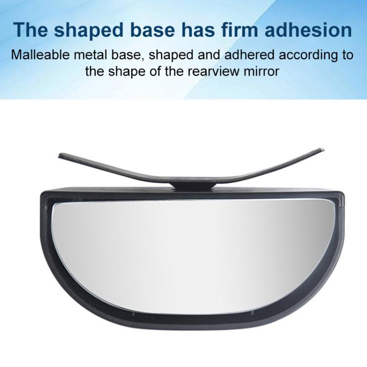 Car 360-degree Rotating Rear-view Blind Spot Wide-angle Auxiliary Mirror