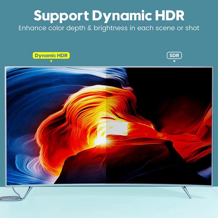 HDTV 2.0 Version 4K Full HD High Speed 19 Pin Male to 19 Pin Male Connector Cable