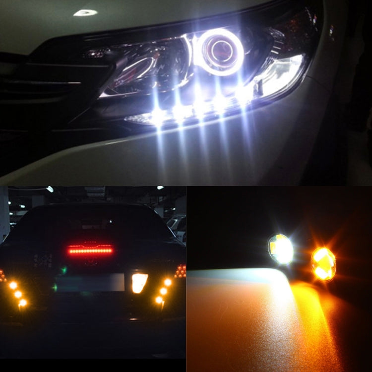 10 PCS 23mm 6LEDs SMD-5730 DC9-80V Motorcycle Eagle Eye Light