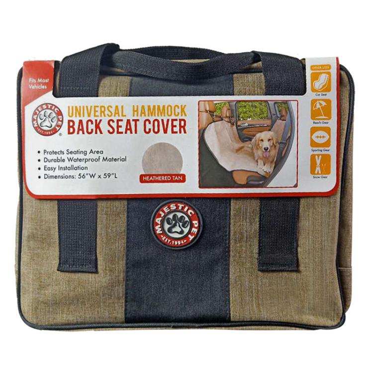 Pet Car Back Seat Cover Oxford Cloth Waterproof Cushion