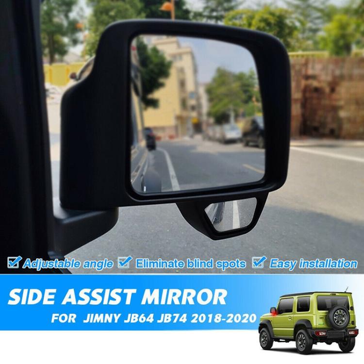 For Suzuki Jimny JB74 / JB64 2018- Car Rear-view Blind Spot Wide-angle Auxiliary Mirror