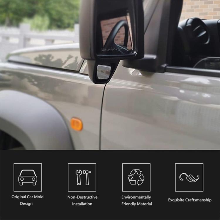 For Suzuki Jimny JB74 / JB64 2018- Car Rear-view Blind Spot Wide-angle Auxiliary Mirror