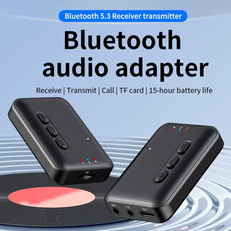 2 in 1 Car Bluetooth AUX Receiver Transmitter Bluetooth Audio Adapter