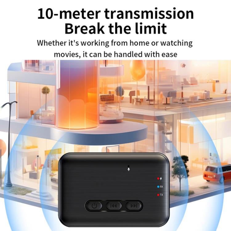 2 in 1 Car Bluetooth AUX Receiver Transmitter Bluetooth Audio Adapter