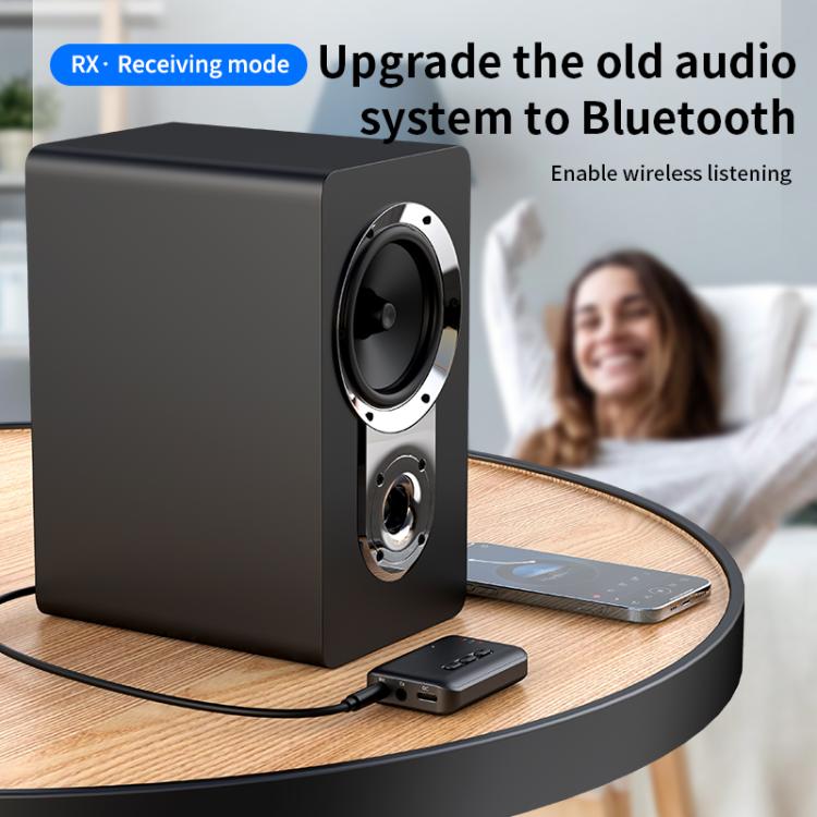2 in 1 Car Bluetooth AUX Receiver Transmitter Bluetooth Audio Adapter