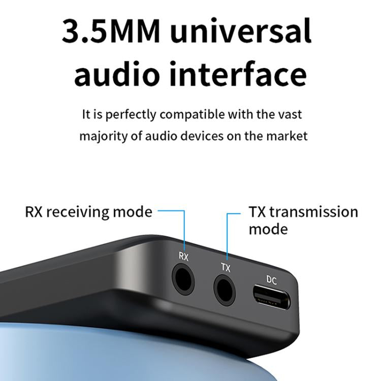 2 in 1 Car Bluetooth AUX Receiver Transmitter Bluetooth Audio Adapter