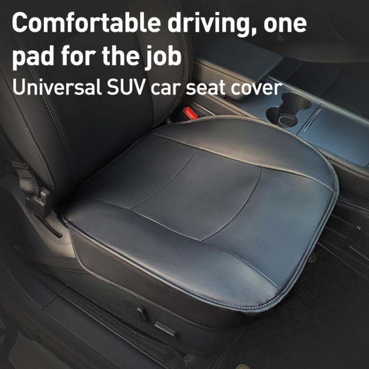 Car SUV Seat Cushion Pad PU Cover