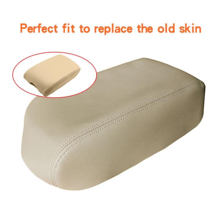 Car Central Armrest Box Protective Leather Cover for Toyota Avalon 2000-2004
