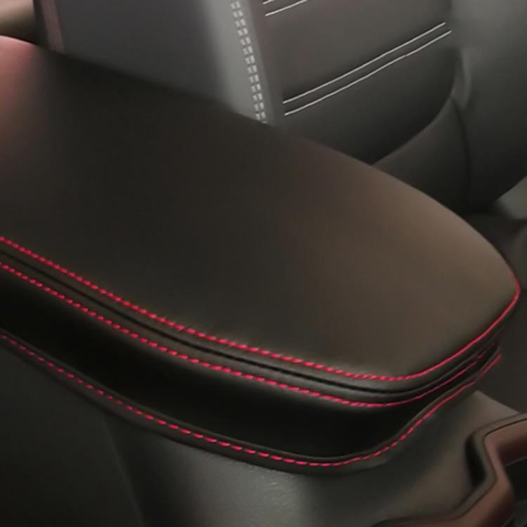 Car Central Armrest Box Protective Leather Cover for Toyota RAV4 2000