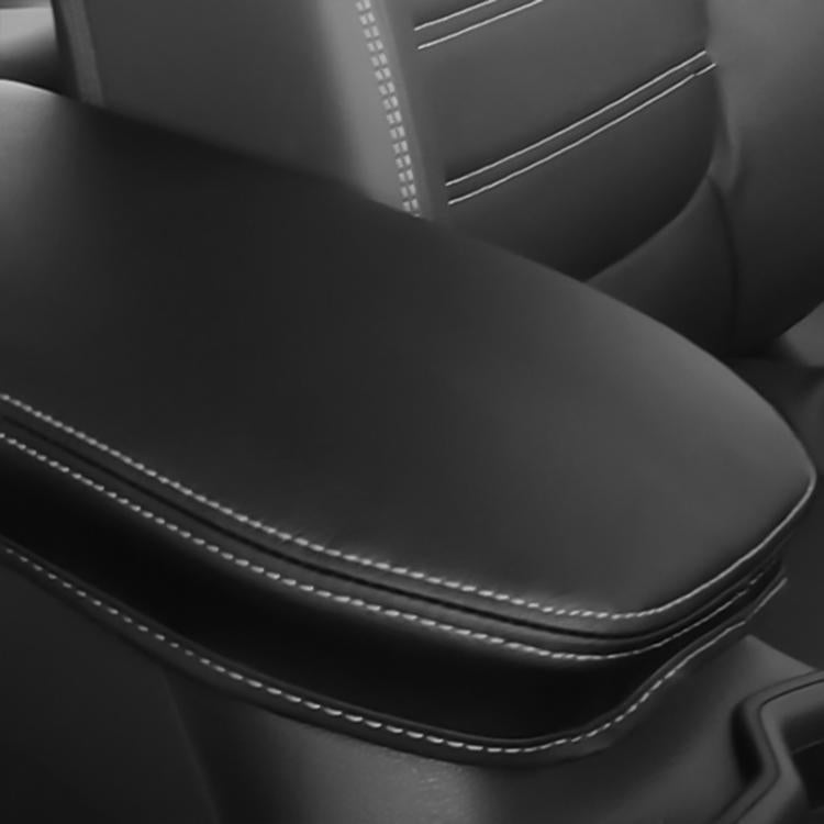 Car Central Armrest Box Protective Leather Cover for Toyota RAV4 2000