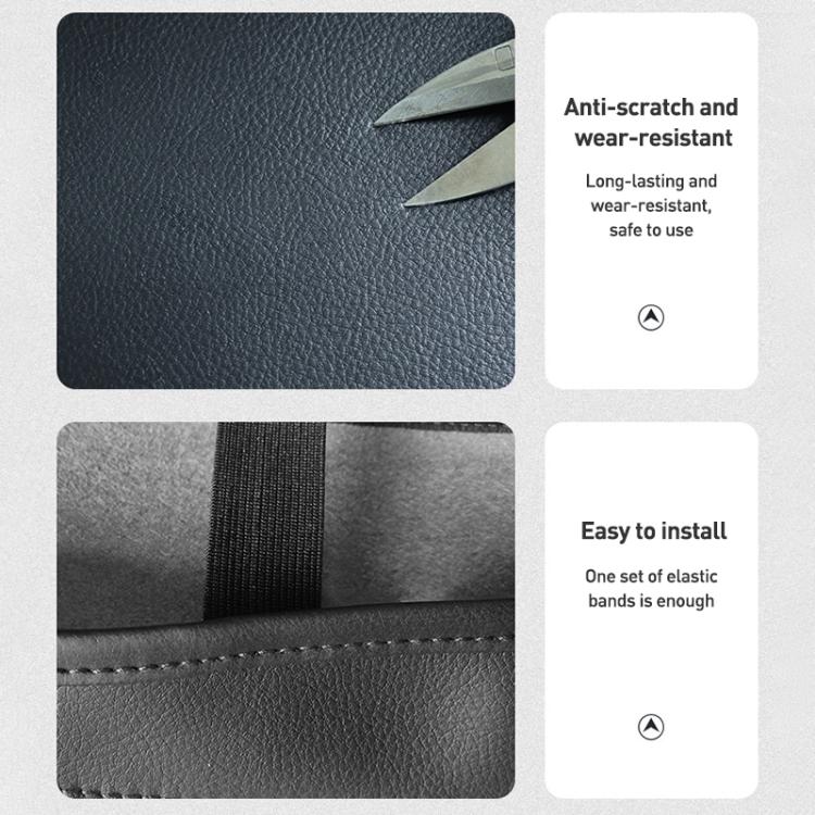 Car Central Armrest Box Protective Leather Cover for Toyota RAV4 2000