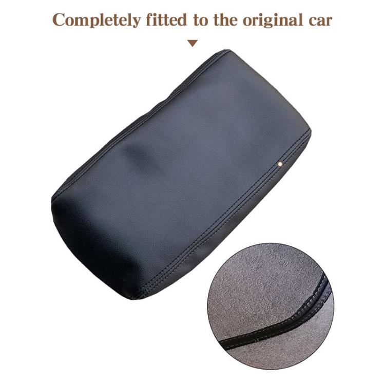 Car Central Armrest Box Protective Leather Cover for Toyota Prius 2004-2009