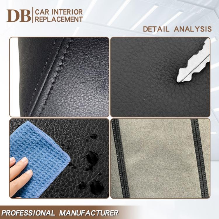 Car Central Armrest Box Protective Leather Cover for Toyota Prius 2004-2009