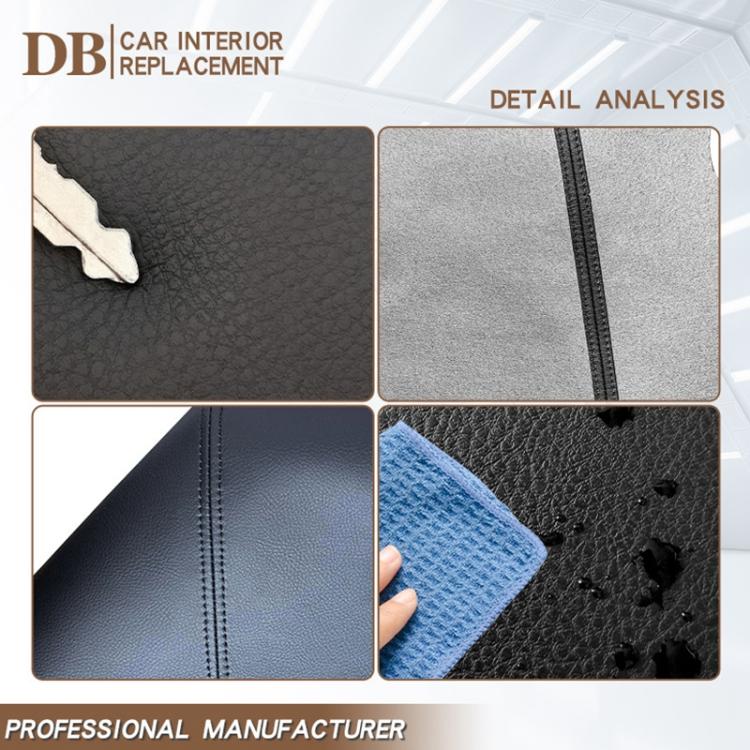 Car Central Armrest Box Protective Leather Cover for Toyota Prado 2010-2019