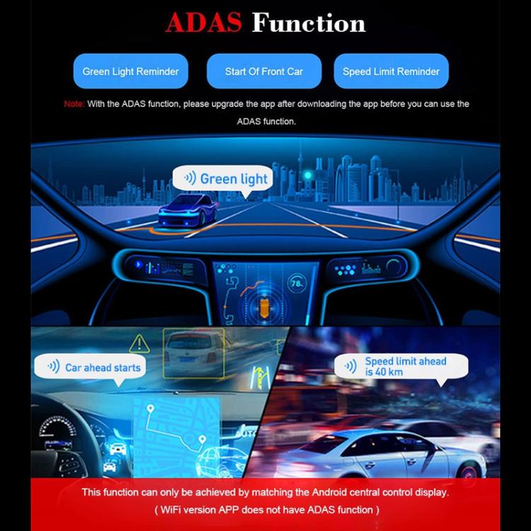 USB WiFi HD Night Vision Hidden Car Driving Recorder