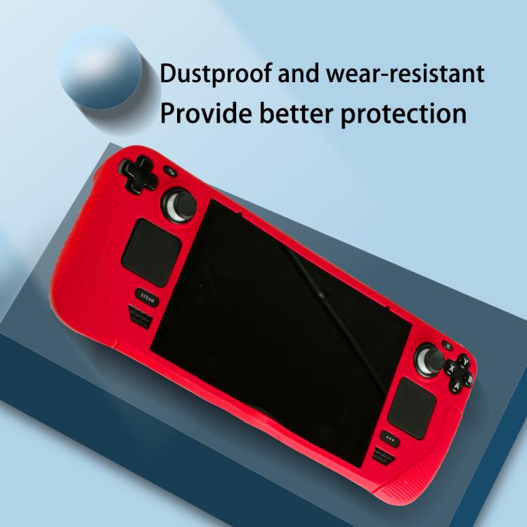 Game Console Silicone One-piece Protective Case, For Steam Deck