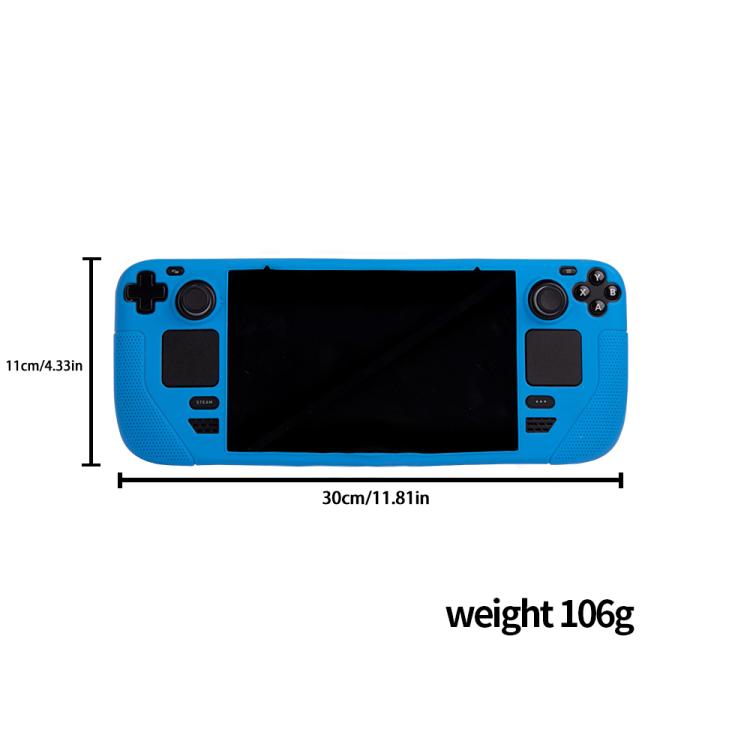 Game Console Silicone One-piece Protective Case, For Steam Deck