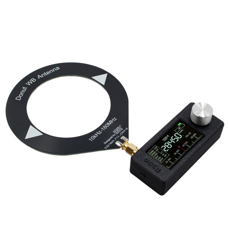 SI4732 1.9 inch IPS Display Portable Radio 0.5-108 MHz LSB USB AM FM Pocket Mini Radio