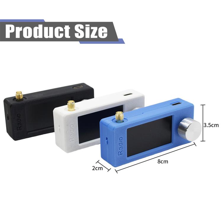 SI4732 1.9 inch IPS Display Portable Radio 0.5-108 MHz LSB USB AM FM Pocket Mini Radio