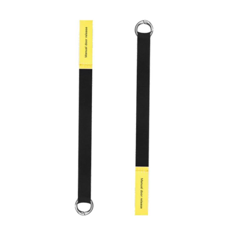 2pcs/Set For Tesla Model Y / 3 Car Rear Door Mechanical Switch Handle Extended Manual Door Release Safety Pull Rope