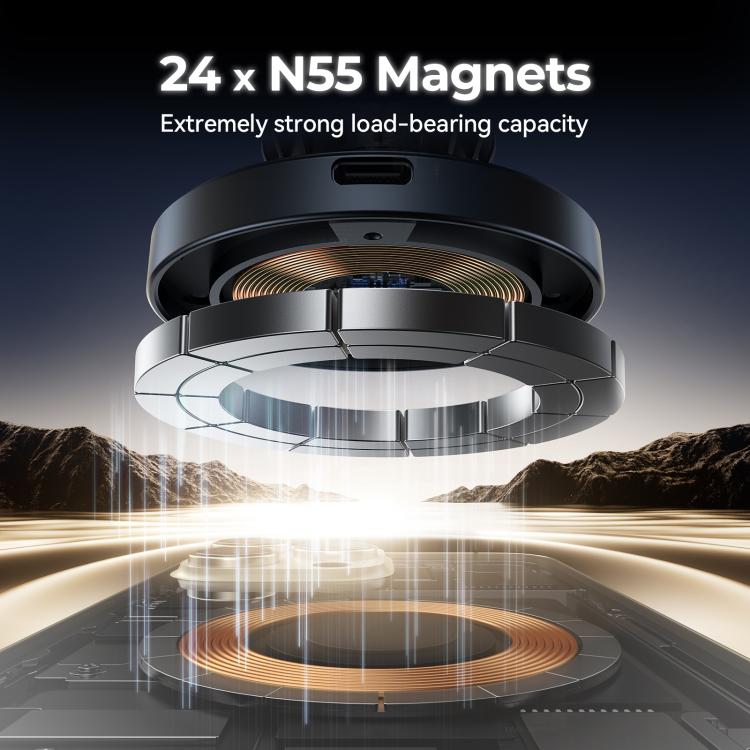 JOYROOM JR-ZS502 15W Magnetic Wireless Car Charger Holder