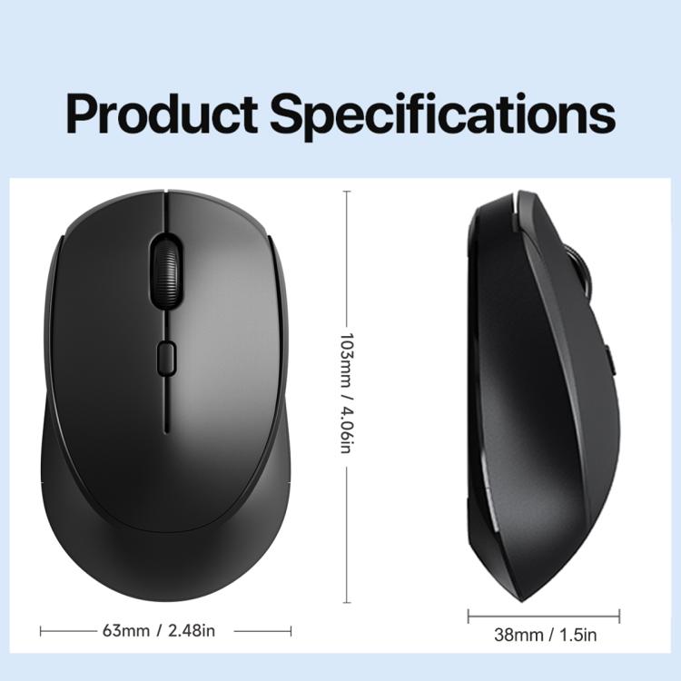 DUX DUCIS DM Series Bluetooth 2.4GHz Wireless Mouse