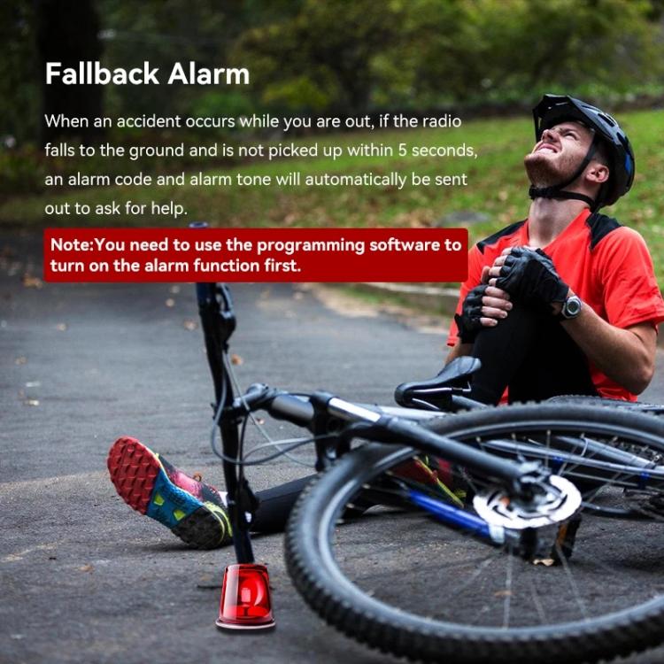 Baofeng 5RH PRO Handheld GPS/Beidou System Positioning Bluetooth Programmable Intercom